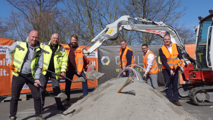 Spatenstich zum Bauvorhaben in Hohenstein